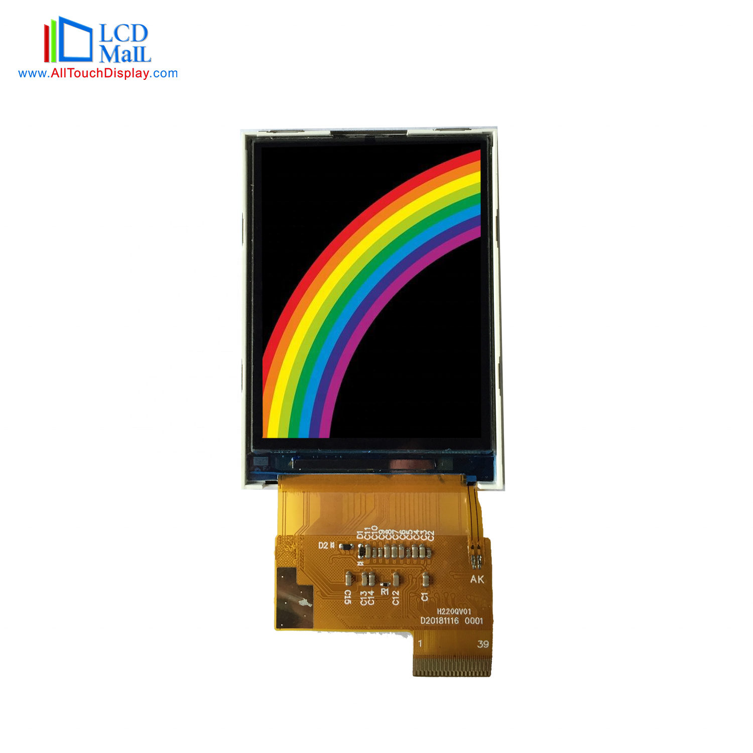 2.3 Inch TFT 320x240 Programmable SPI Interface LCD Display