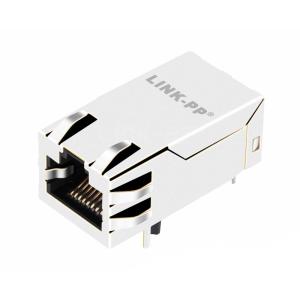 Buy cheap Belfuse 2250354-1 Compatible LINK-PP Tab Up 5G Base-T 4PPoE 60W Magnetic Rj45 Jack Without Led product