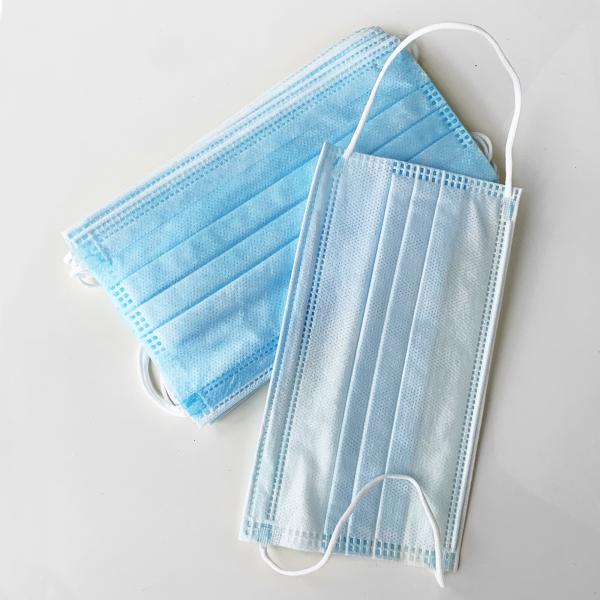 Quality Three Layer Disposable Breathing Mask For House Cleaning / Wood Working for sale