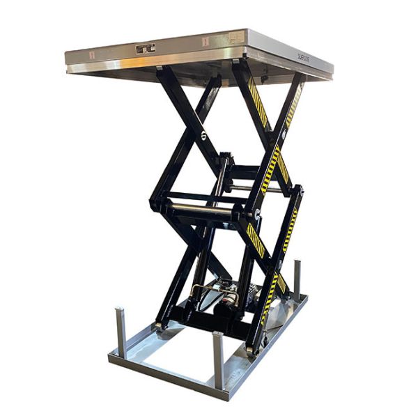 4000kg 1700mmx1200mm Heavy Duty Scissor Lift Tables Max Height 2050mm