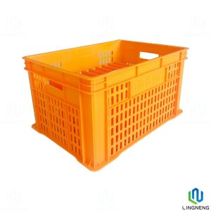 Buy cheap Large Basket Rectangular Thick Plastic Vegetable Fruits Storage Turnover Milk Drinks Crates product