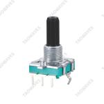 16mm Incremental Shaft Encoder Rotary With Push Switch Motion Detection