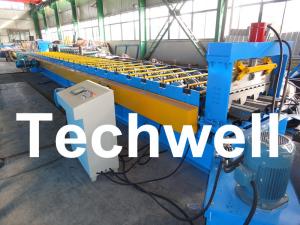24 Forming Station Decking Floor Roll Forming Machine With PLC Control System