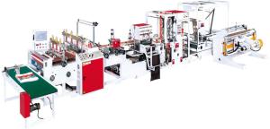 Buy cheap LDPE Side Sealing Loop Handle Bag Making Machine 80pcs/min product