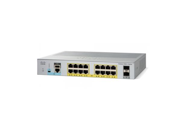 Quality WS-C2960L-16PS-LL 16 Port Poe Gigabit Switch , Cisco Catalyst 2960 L Series Switches for sale