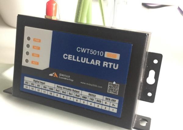 Quality Wireless Industrial IOT Data Logger Acquisition SMS Alarm Control IP30 Housing for sale