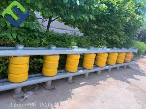 Buy cheap Anti Crash Road Safety Roller Barriers For Highway Guardrail product