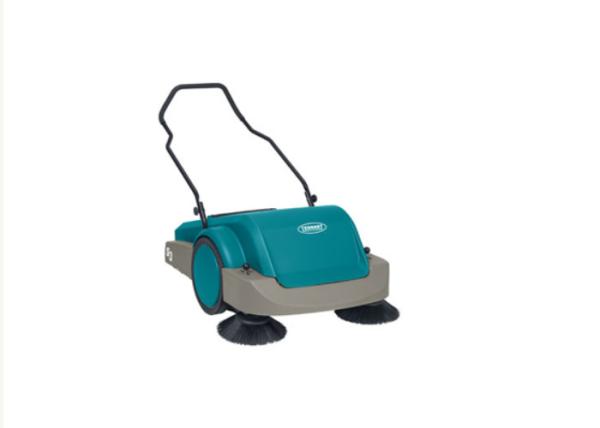 Quality Two Sided Brush Industrial Floor Sweeper Machine Pushing Force Simple Operation for sale