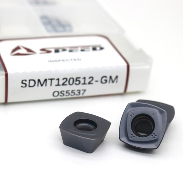 Quality SDMT120512-GH Cnc Carbide Turning Milling Inserts High Feed Sdmt For Metal Cutting for sale