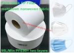 One Layer BFE99 PFE95 Melt Blown Nonwoven Fabric For PP Face Mask Filter