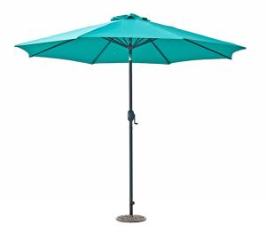 China Wind Resistant Crank Sun Parasol 3M Garden Aluminum Frame on sale