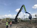 High Accuracy Sheet Pile Installation Machine Quick Converting Operation