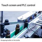 User-Friendly Full-Automatic Round Bottle Positioning Labeling Machine for