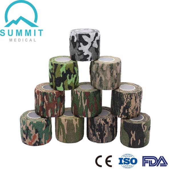 Quality Wetland Camo Protective Elastic Cohesive Bandage Hunting for sale