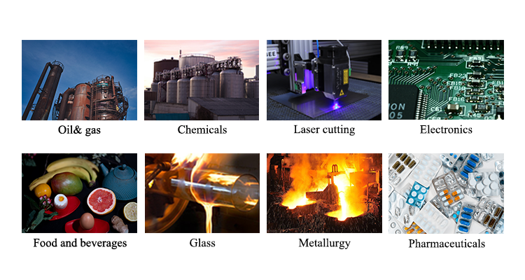 5°C to 50°C Nitrogen Generator for Industrial Purposes Core Components Air Compressor