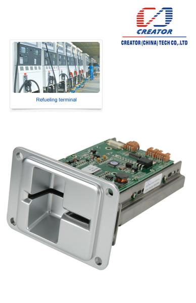 Quality RS 232 Smart IC Card Reader Writer With PSAM Board , Transportation AFC Card Reader for sale