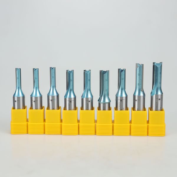 Particleboard Trimming Cutter Carbide TCT Double Edge Milling Cutter Straight Knife