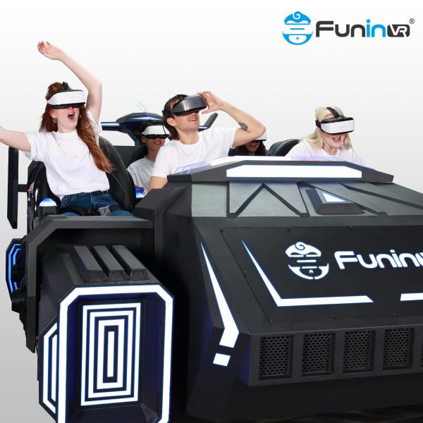 FuninVR Virtual Reality Multiplayer Vr Simulator Game Machine 6 Seats Racing 9d