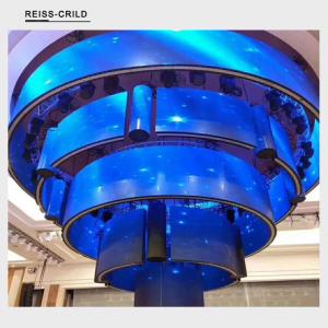 Buy cheap Low Attenuation Flexible LED Display Panels Large Viewing Angle High Uniformity product