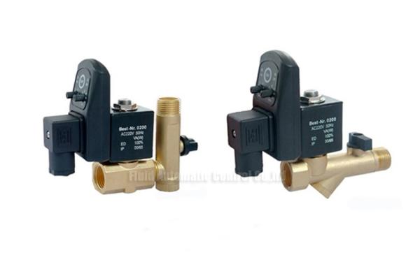 Quality 16bar Auto Timer Drainer Valve Port size G1/4",G3/8",G1/2" For Air Compressor System for sale