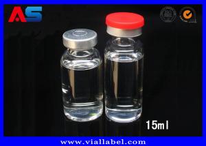 China Glass Medication Vials Lab Vials , 2 ml 3 ml 10 ml  15ml Glass Vials Wholesale Tube With Aluminum Caps on sale