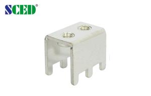 China 110A Brass Terminal Block Accessories , Electrical Components PCB Terminal 8.5mm Spacing on sale