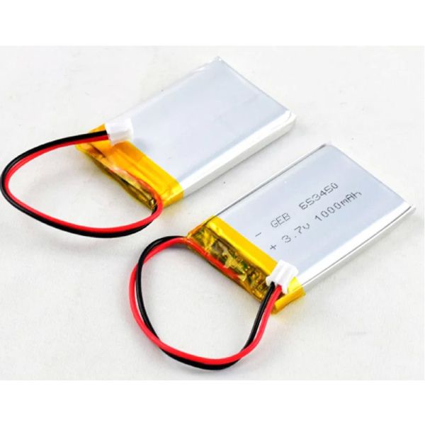 653450 Lithium Ion Polymer Battery Pollution Free 1000 Cycles