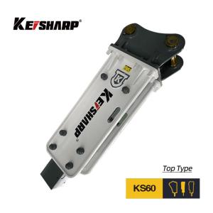 Buy cheap KS60 Top Type Hydraulic Breaker Machine 53mm Chisel Diameter product