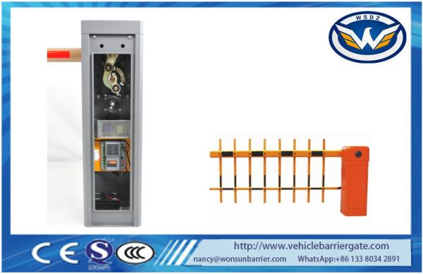 Quality WONSUN Patented Vehicle Boom Barrier Gate Automatic Non Spring With 6M Arm for sale