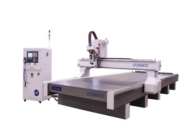 Quality Unitec 2050 CNC Cutting Router Machine For hard PVC ABS Melamine for sale