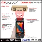 Dual Sim Card Android Handheld Smart Card Reader PDA LF Rfid Mobile Reader