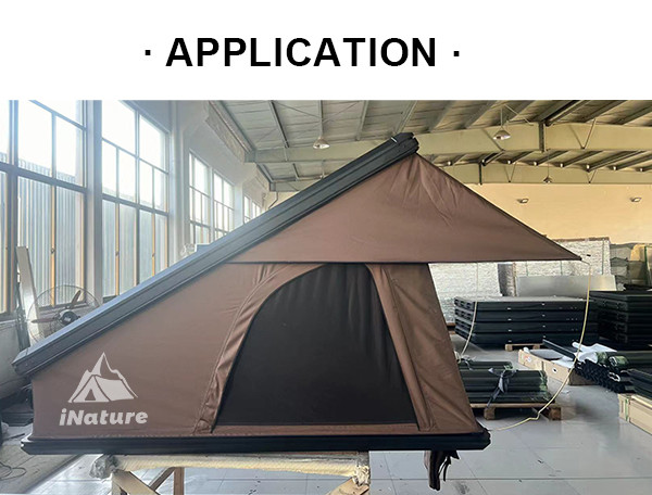 Aluminum Shell Elevated Big Hard Roof Tent 4 Season Car Roof Top Tent 65kg