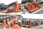 PVC Commercial Inflatable Obstacle Course 5k Event Bouncy Obstacle Course