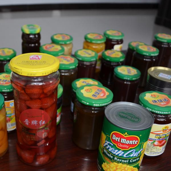 Quality Strawberry In Syrup Canning Production Line Capacity Customized for sale