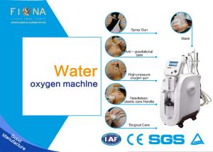 China Microdermabrasion Oxygen Facial Machine Multi - Head For Face Treatment on sale