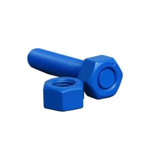 China ASTM A320 L43 Fully Threaded Stud Bolt Flanges PTFE Coated Stud Bolts on sale