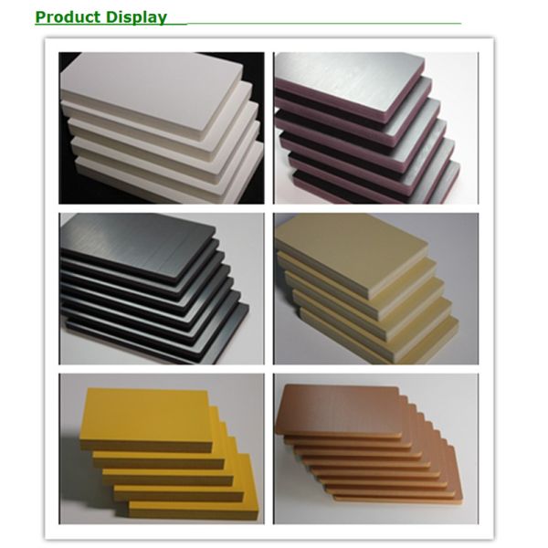 Bathroom Cabinets White Waterproof Foam Board Sound Insulated Smooth Surface