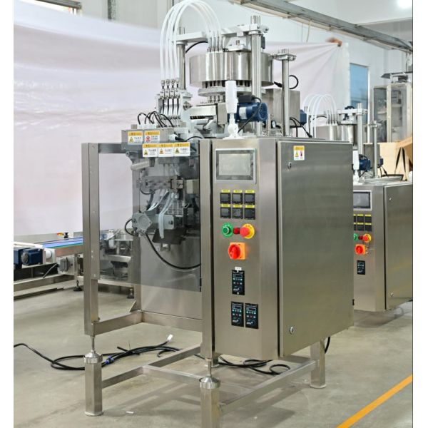 4-Lane Snus Pouch Packing Machine For Efficient Pouch Filling Heat Sealing And Ultrasonic Sealing Packaging Machine