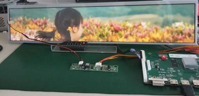 24 Inch Stretched LCD Display , Bar Type Display DV240FBM-NB0 For Advisement