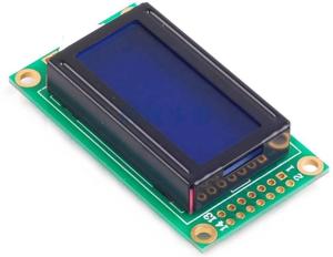 China Alphanumeric Character LCD Display Module STN 8x2 Monochrome on sale