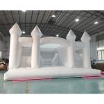 White Party Bounce House Combo PVC Jumping Inflatable Bouncer Inflatable Bouncy