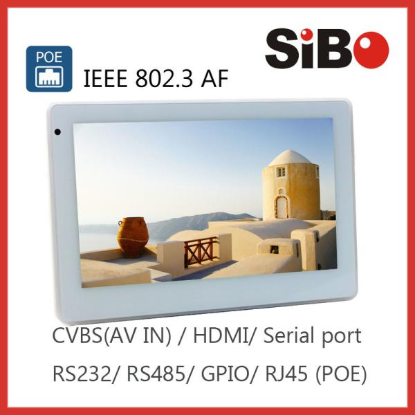 Quality Q896 7" Wall Mount Panel PC Support SIP Intercom For Home Intercom for sale