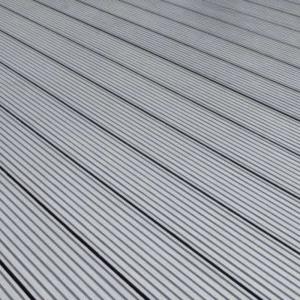 China Waterproof Solid Exterior Wpc Decking China Composite Wpc Decking on sale