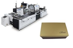 Buy cheap 22 Kw Automatic Rigid Box Making Machine PLC Programmable Controller product