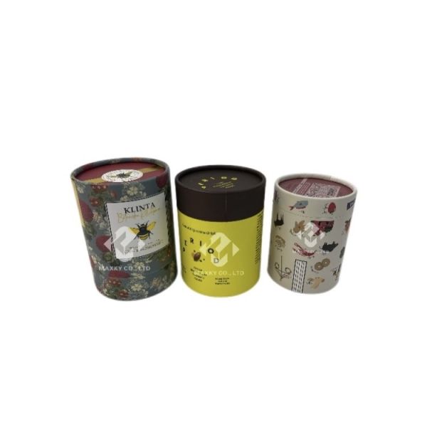 Easy Assembly Paper Tube Food Packaging Modern Design Mildew Proof Portable