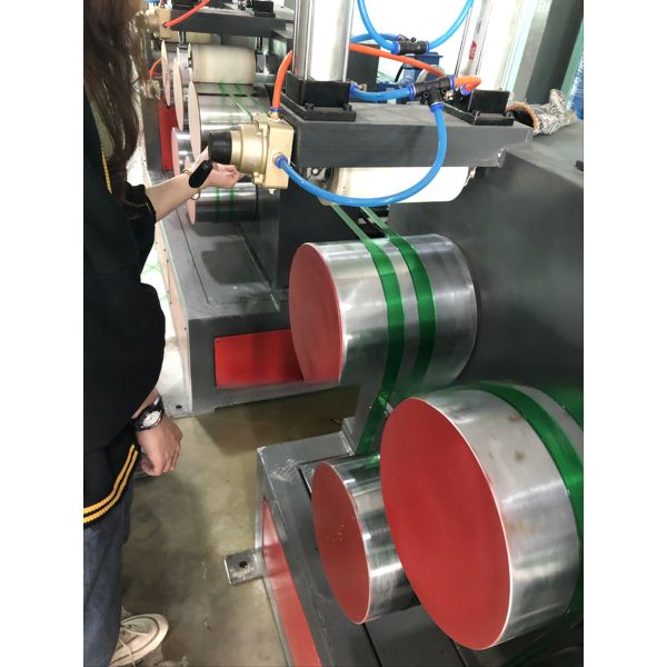 90kW PP Strap Extrusion Line 2m Width Plastic Extrusion Equipment