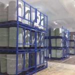 A19: Foldable Stacking rack Demountable Stacking rack for Canvas Textile Rolls