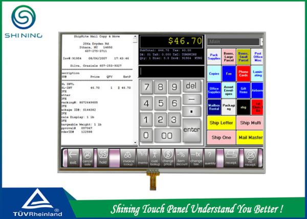 Quality Large Analog Touch Panel 4 Wire Resistance High Sensitivity 4 / 3 Ratio for sale