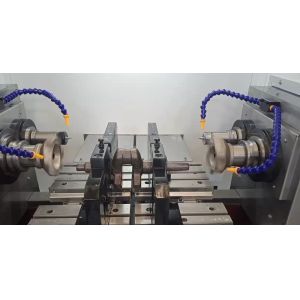 Flat Bed CNC Drilling And Milling Machine Double Spindle