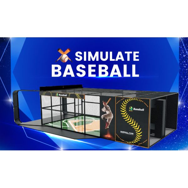 Immersive Interactive Sports AR Indoor Amusement Game Machine Ar Baseball Simulator